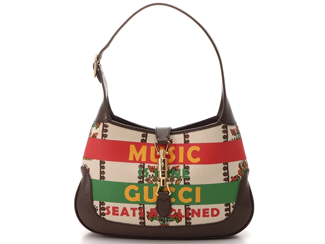 GUCCI グッチ ジャッキー1961スモールバッグ ダークブラウン