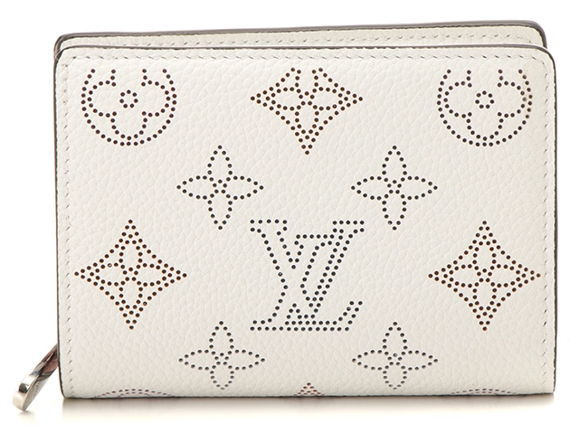 Louis Vuitton( ルイヴィトン）折り財布 マヒナ白-
