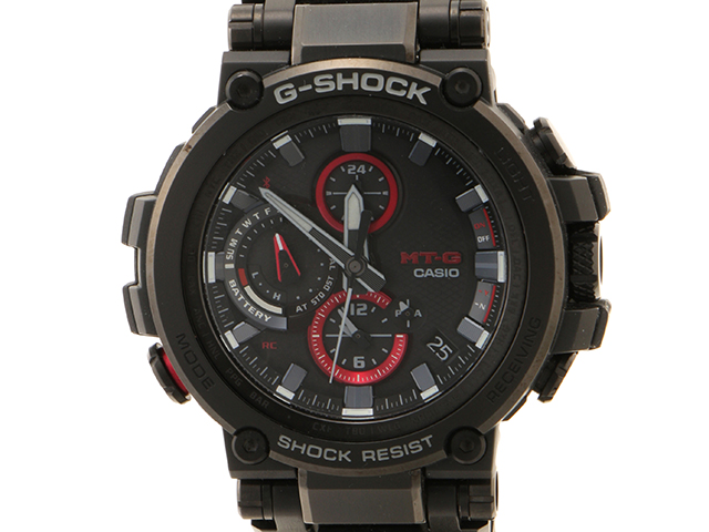 CASIO カシオ G-SHOCK MT-G MTG-B1000B-1AJF タフソーラー SS/樹脂