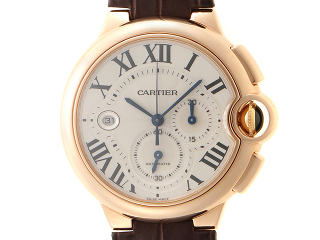 Cartier カルティエ 腕時計 バロンブルー クロノグラフ 44mm 