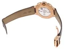 Cartier カルティエ 腕時計 バロンブルー クロノグラフ 44mm W6920009　ピンクゴールド／革　自動巻き【472】SJ