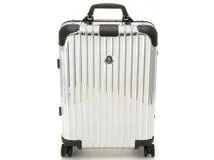MONCLER　モンクレール　Reflection　スーツケース　92590053　アルミニウム　メタリックシルバー/ブラック　Rimowaコラボ　【472】HG