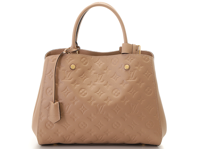 【ネット限定】 LOUIS VUITTON ルイヴィトン　モンテーニュＭＭ　モノグラムアンプラント　Ｍ44311　 ベージュ【888】2143700157471　Ｔ