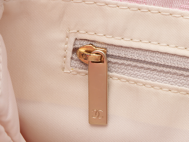 CHANEL シャネル ニュートラベルライン トートバッグPM ピンク