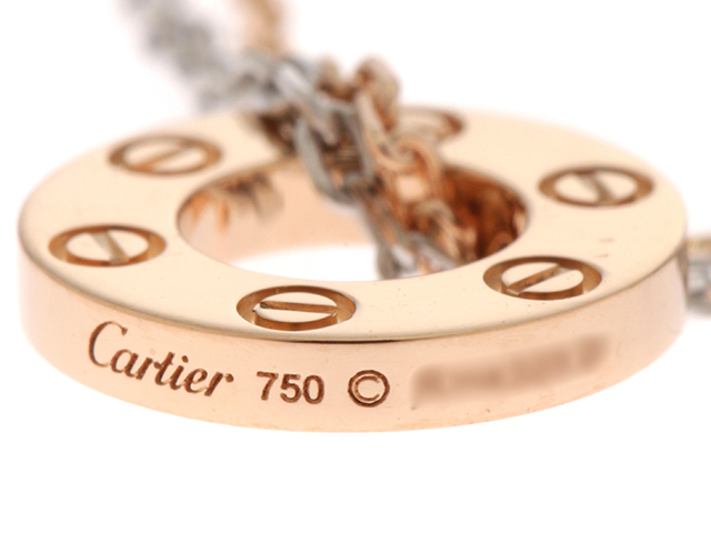国内発送カルティエ フープ 18k Cartier】【フープ】カルティエ『K18WG ラニエール ピアス』1