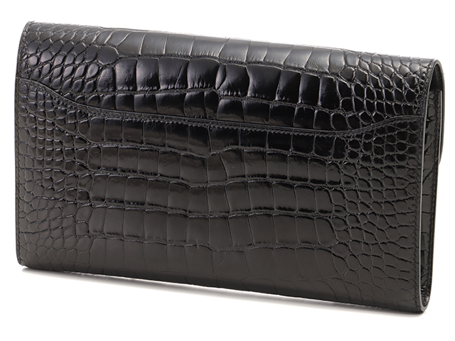 エルメス コンスタンスロング ブラック Q刻印 約2013年頃製造【472】AH