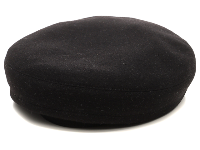 HERMES エルメス ベレー帽 ブラック カシミア 57サイズ 【472】 の購入