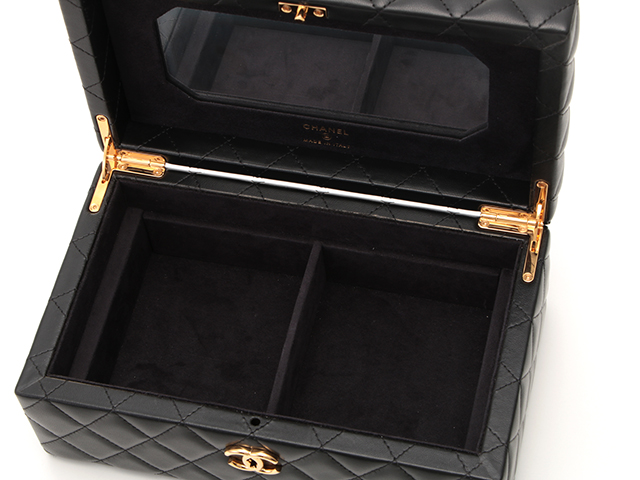 CHANEL シャネル マトラッセ ジュエリー ボックス 黒 (ブラック
