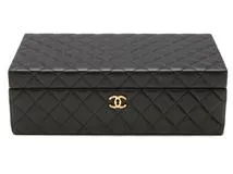 CHANEL シャネル マトラッセ ジュエリー ボックス 黒 (ブラック