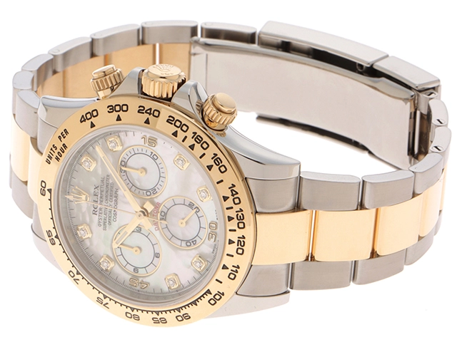ROLEX ロレックス デイトナ 116503NG YG/SS ホワイトシェル文字盤 自動巻き メンズ 100m防水 【432】2143700170647