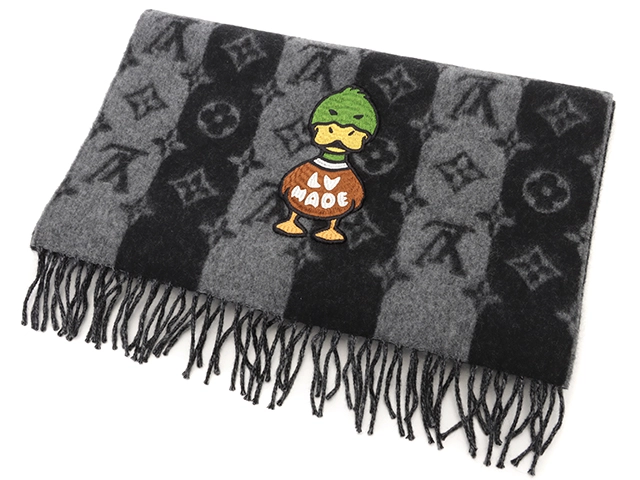 LOUIS VUITTON ルイ・ヴィトン ×NIGO LV MADE エシャルプ ストライプ