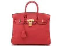 HERMES エルメス バーキン25 ヴァ―ミリオンレッド×GP【432