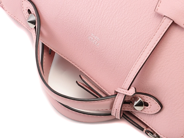 FENDI フェンディ　バイザウェイ ミディアム ピンク カーフ8BL１２４-１DS【460】2143700177042