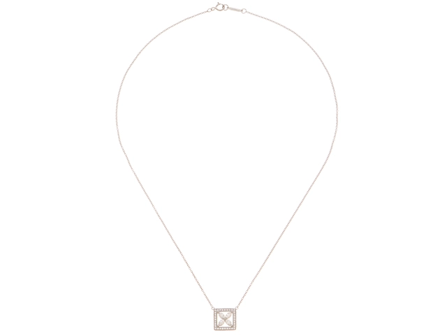 TIFFANY&CO ティファニー ビクトリアネックレス PT950 プラチナ ダイヤモンド 3.8g【431】
