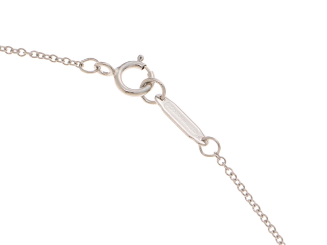 TIFFANY&CO ティファニー ビクトリアネックレス PT950 プラチナ ダイヤモンド 3.8g【431】