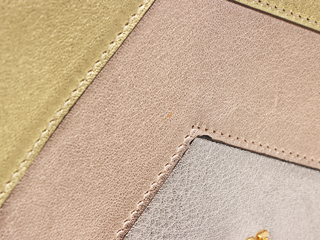 VERSACE ヴェルサーチ チェーンショルダー ゴールド ピンク