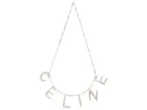 CELINE　セリーヌ　ロゴネックレス　SSステンレス　2143700181360　【472】H