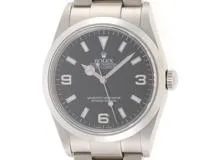 Z番2006年並行 ROLEX ロレックス 腕時計 エクスプローラーⅠ 114270 ブラック文字盤 ステンレス 自動巻【472】