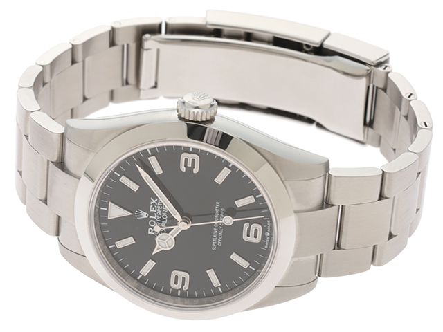 韓国 ファッション通販 2024年11月正規品 エクスプローラーⅠ 224270 ロレックス ROLEX 3針（時、分、秒）