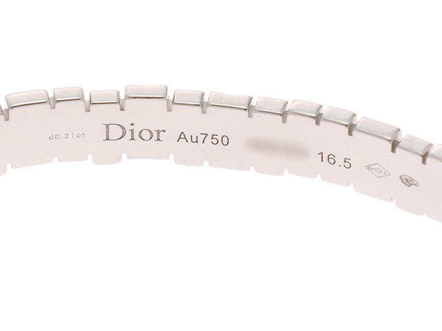 ディオール　アトリエバングル Christian Dior(クリスチャンディオール) J A DIORロゴバングル