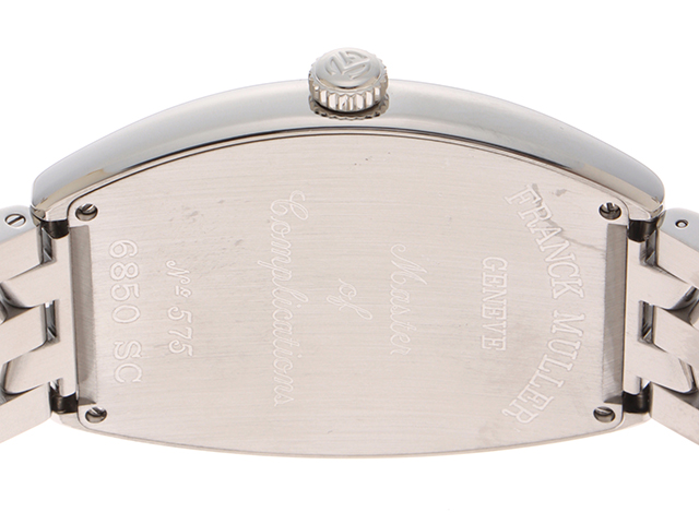 FRANCK MULLER フランクミュラー トノーカーベックス 6850SC SS