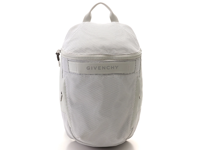GIVENCHY ジバンシィ Gトレック バックアップ グレー メッシュ／ナイロン【430】2143700187140