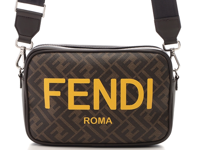 FENDI フェンディ バッグ ズッカ キャム ショルダーバッグ ダーク 