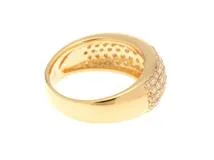JEWELRY ノンブランド ジュエリー リング K18 イエローゴールド ダイヤモンド 0.90カラット 4.9g 5号【473】