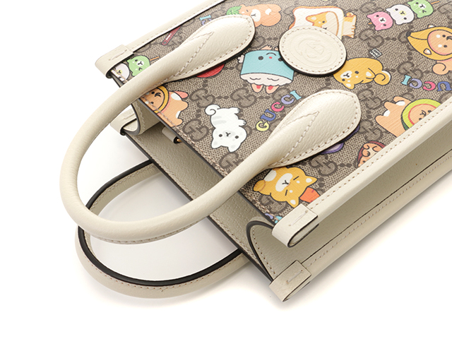 りっか様ベージュGG GUCCI グッチ ☆AA☆ GGスプリーム Wホック 2つ折り長財布