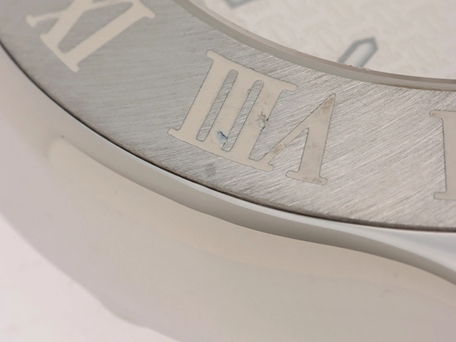 Cartier カルティエ クロノスカフ 240603 ホワイト レディース クォーツ SS ラバー 【436】 2143700189403