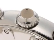 Cartier カルティエ　クロノスカフ　240603　ホワイト　レディース　クォーツ　SS　ラバー　【436】　2143700189403