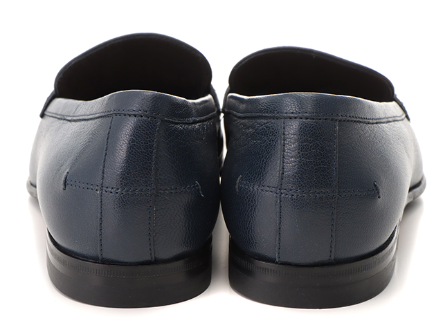 BALLY バリー ローファー レディース36 ネイビー レザー