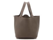 Hermès　エルメス　ピコタンロックMM　エトゥープ/SV【430】2143700190607