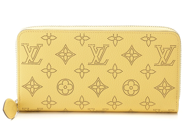 LOUIS VUITTON　ルイ･ヴィトン　長財布　ジッピー･ウォレット　M82501　マヒナ　ジョーヌ　2143700191871【471】
