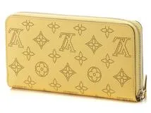 LOUIS VUITTON　ルイ･ヴィトン　長財布　ジッピー･ウォレット　M82501　マヒナ　ジョーヌ　2143700191871【471】