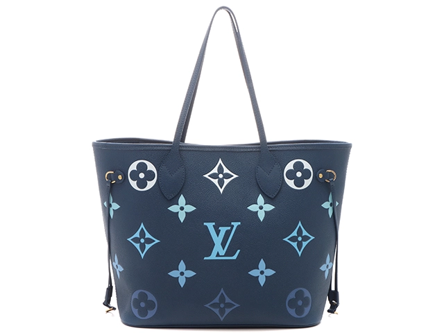 LOUIS VUITTON ルイヴィトン ネヴァーフルＭＭ モノグラム・アンプラント グラデーションブルー トートバッグ  M46514【431】2143700192335 の購入なら「質」の大黒屋（公式）