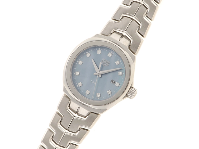 TAG HEUER　タグ・ホイヤー　リンク　WBC1313.BA0600　ステンレススチール　 12PDグレーシェル文字盤　クォーツ　レディース　腕時計　F