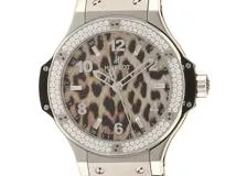 HUBLOT　ウブロ　ビッグバン　レオパード　361.SX.7710.NR.1104　ナイロン/ラバー　男女兼用　クォーツ　腕時計（2143700193158）【200】C