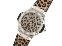 HUBLOT　ウブロ　ビッグバン　レオパード　361.SX.7710.NR.1104　ナイロン/ラバー　男女兼用　クォーツ　腕時計（2143700193158）【200】C