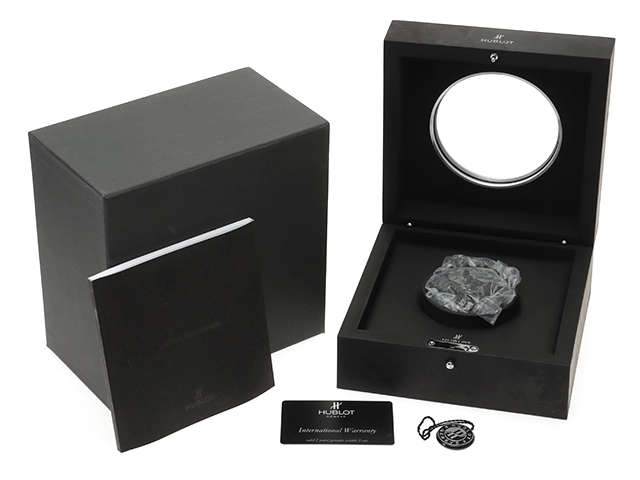 HUBLOT ウブロ 腕時計 ビッグ・バン アエロバン 311.PX.1180.GR.1704 K18ピンクゴールド/アリゲーターベルト ダイヤモンドベゼル スケルトン文字盤 自動巻き 2009年並行品【472】SJ