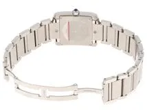 Cartier　カルティエ　W51011Q3　タンクフランセーズMM　ステンレススチール　クォーツ　レディース　腕時計（2143700193974）【200】C