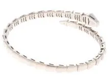 BVLGARI ブルガリ ジュエリー・貴金属 セルペンティヴァイパーブレスレット 360716 ホワイトゴールド(K18WG) ♯15 19.0g 2143700194988【430】