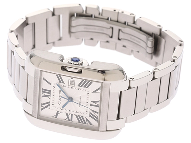 Cartier カルティエ　タンク　アングレーズ LM　メンズ　オートマチック　W5310009　2143700195763【437】