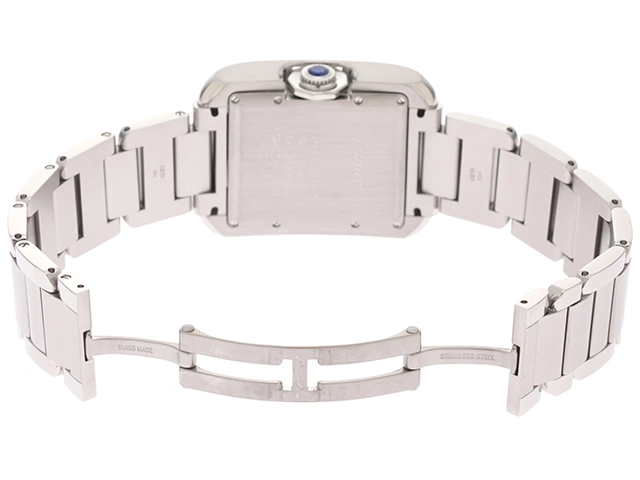 Cartier カルティエ　タンク　アングレーズ LM　メンズ　オートマチック　W5310009　2143700195763【437】