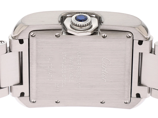 Cartier カルティエ　タンク　アングレーズ LM　メンズ　オートマチック　W5310009　2143700195763【437】