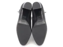 HERMES　エルメス　サンジェルマン ショートブーツ　レディース36ハーフ　ブラック/シルバー金具　カーフ　H182102Z 02365　2143700195992　【432】