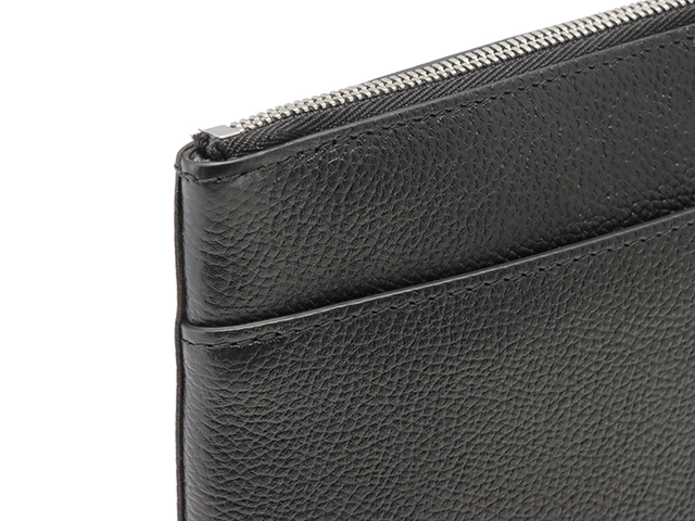 BALENCIAGA　バレンシアガ　エブリディ　クラッチバッグ　ブラック　レザー【433】2143700197569