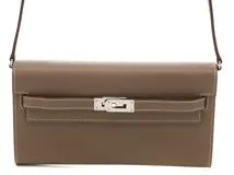 HERMES　エルメス　ケリー・トゥー・ゴー　エトゥープ／SV　B刻印（2023年頃）【471】IK