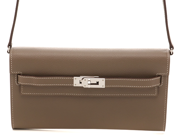 HERMES エルメス ケリー・トゥー・ゴー エトゥープ/SV B刻印 HERMES エルメス ケリー・トゥー・ゴー エトゥープ/SV B刻印