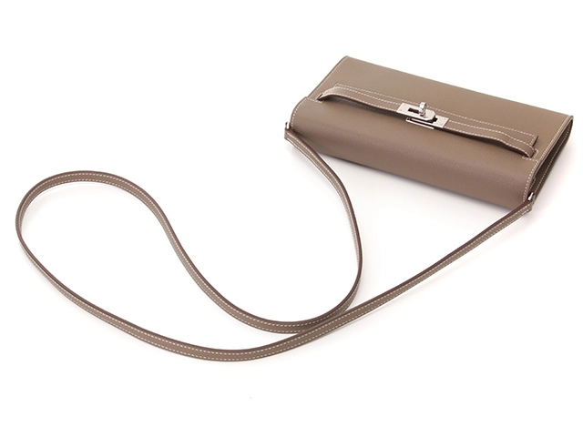 HERMES エルメス ケリー・トゥー・ゴー エトゥープ/SV B刻印(2023年頃)【471】IK